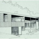 Mr. and Mrs. William Muschenheim, residence (1954)